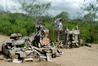 Post Office Bay . Floreana