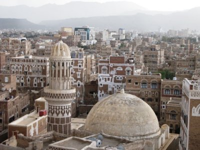 overlooking Sana'a