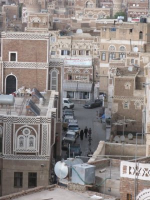 overlooking Sana'a