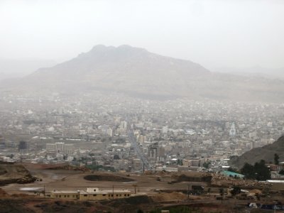View of the modern part of Sana'a