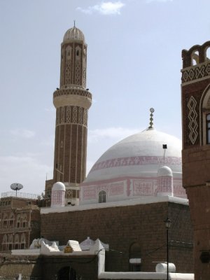 Gotta love the pink mosque dome!