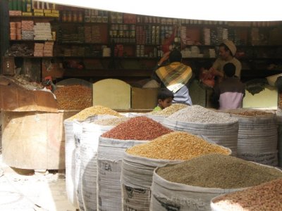 Sana'a bazaar