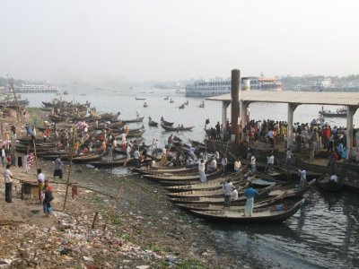 Dhaka - Sadarghat ferry terminal