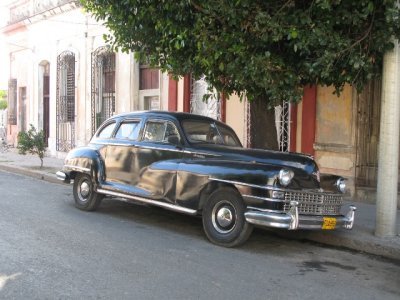 Old car in Cienf,