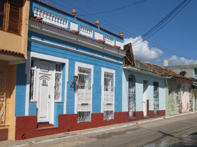 colorful houses in Trinidad