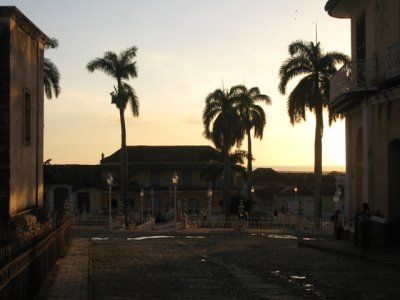 Trinidad at sunset