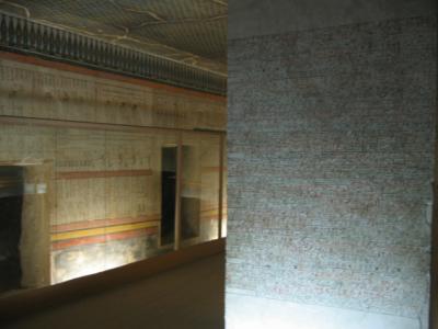 Interior of Thutmose III's tomb