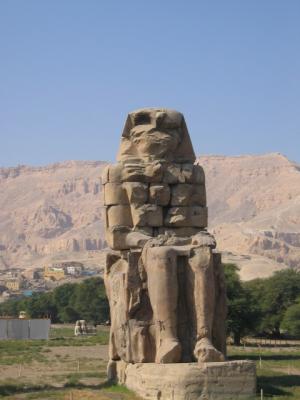 One of the Colossi of Memnon