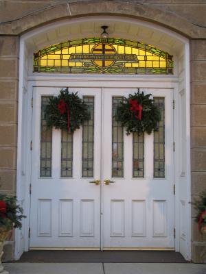 Stained glass door-Granville OH.JPG