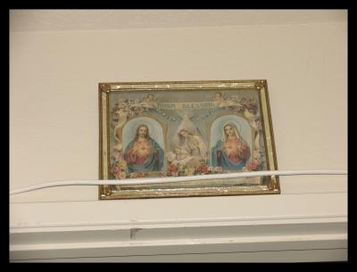 Jesus Cristo and the Virgin Mother picture I've had for over 20 years.