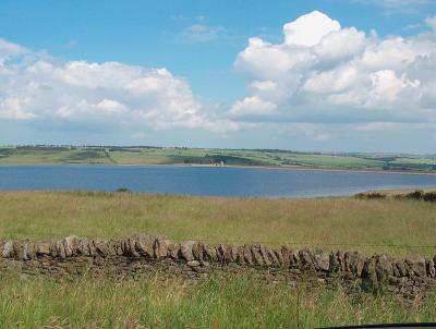 Derwentside and some big clouds.