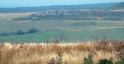 Northumberland hills near Sweethope Lough.