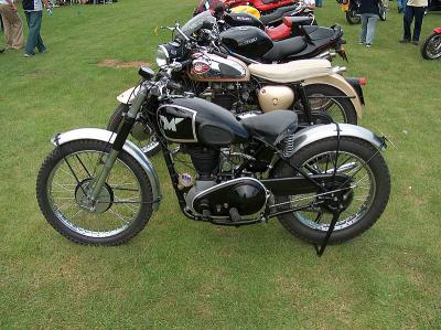 Matchless trial bike.