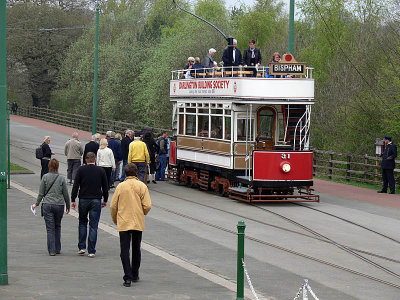 The tram to town