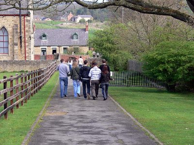 Path to colliery