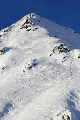 Ski Slope In Alaska