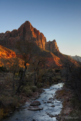 Evening Sun on Watchman