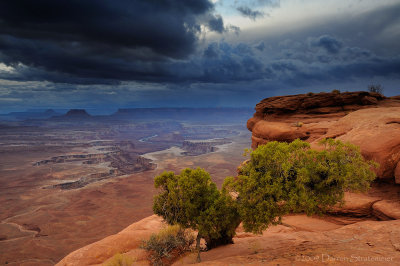 Stormy Clouds Over Basin