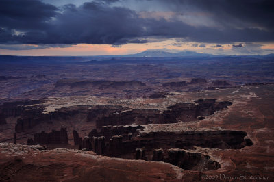 White Rim (minutes) Before the Thundering Snow Storm