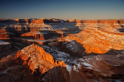 Warm Light on Canyon