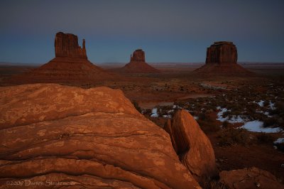 Monument Valley Evening