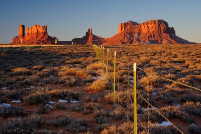 Morning Light on the Monuments