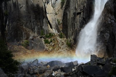 Lower Falls Misty Color