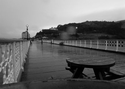 A study of Llandudno in Black and White