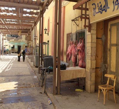 The butcher in Luxor