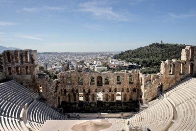 the theater of Herod Atticus