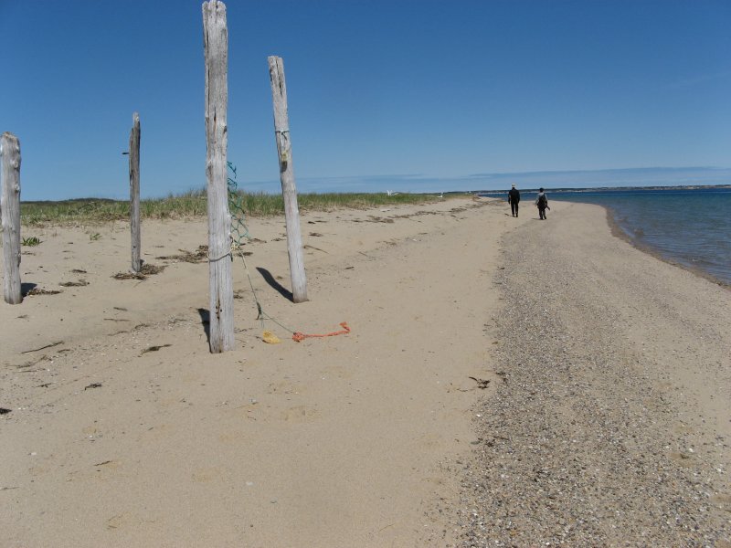 Walking to Long Point