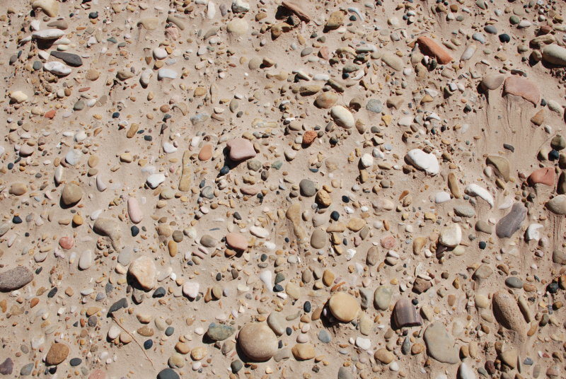 Colourful pebbles