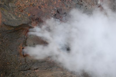 Steaming vent