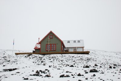The Hraftinnusker hut