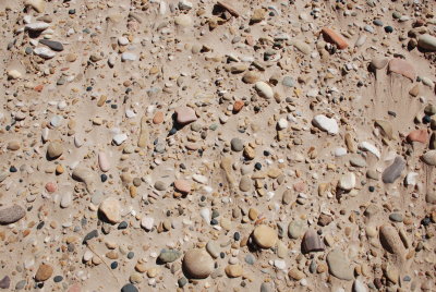 Colourful pebbles