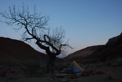 Campsite on day 4