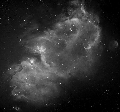 IC 1848, la Nébuleuse de l'âme, ou de l'embryon