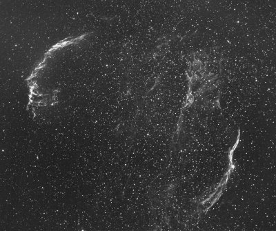 La Nbuleuse du Voile (NGC 6960, 6992/95)