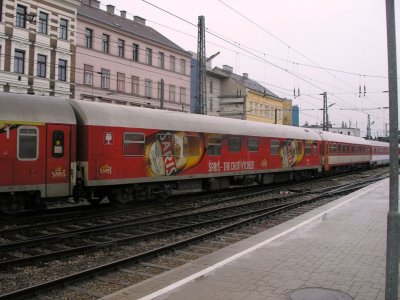 Czech diner for Eurocity Vindobona to Hamburg