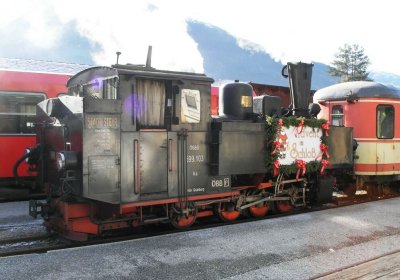 Santa  Claus steamer: GEG 699 103 Stadt Steyr 0-8-2T