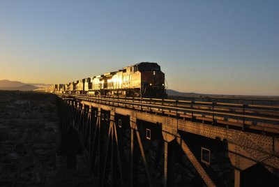 pounding the bridge