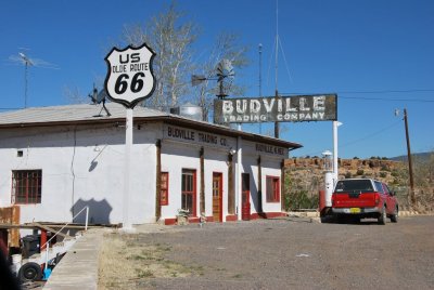 historic Route 66 gas station