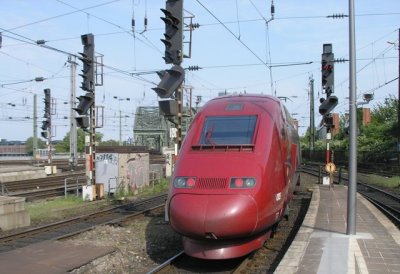 Thalys leaving