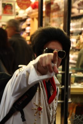 Even Elvis is out!
