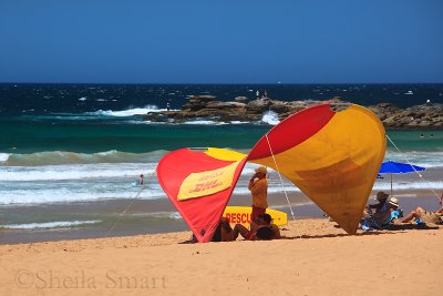 Shade on Palm Beach