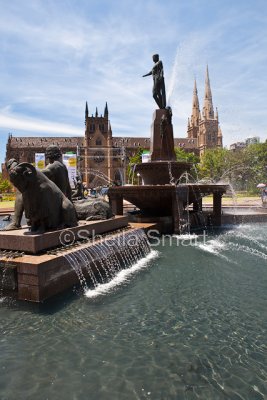 Fountain in Hyde Park