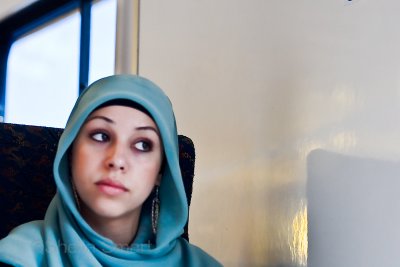 Young woman in hijab