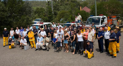 Fossil racing, friends and bush fire brigade