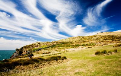 Great sky at Taiaroa Head