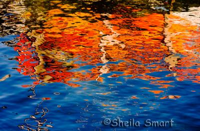 Kayak reflection